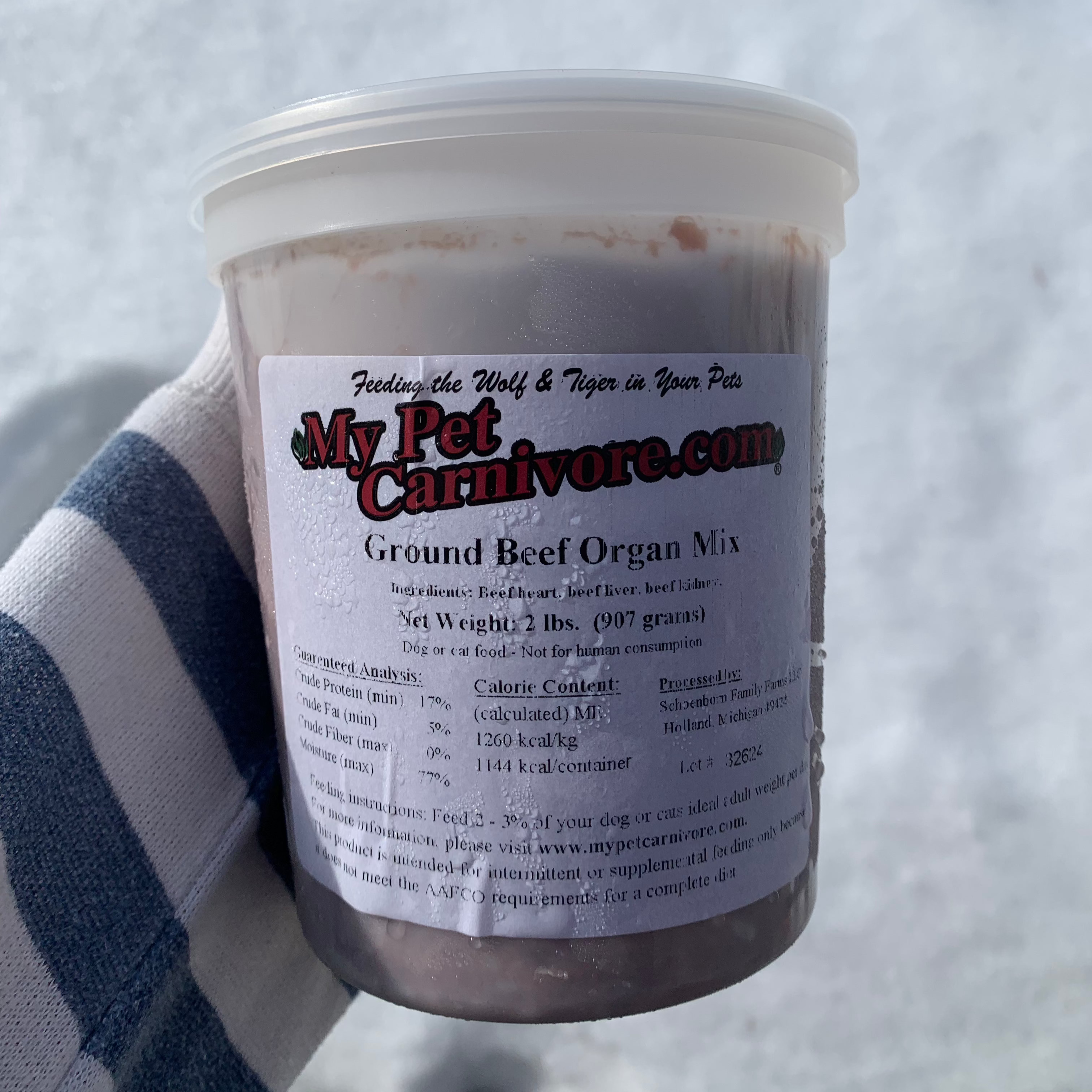 Ground Beef Organ Mix-2 – My Pet Carnivore - Main Image