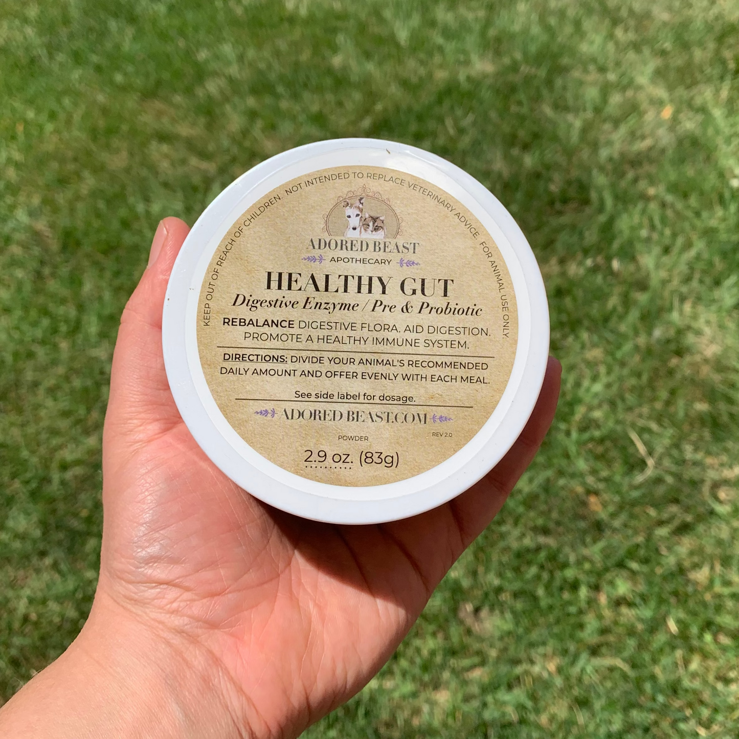 Adored Beast Apothecary Healthy Gut 2.9 oz