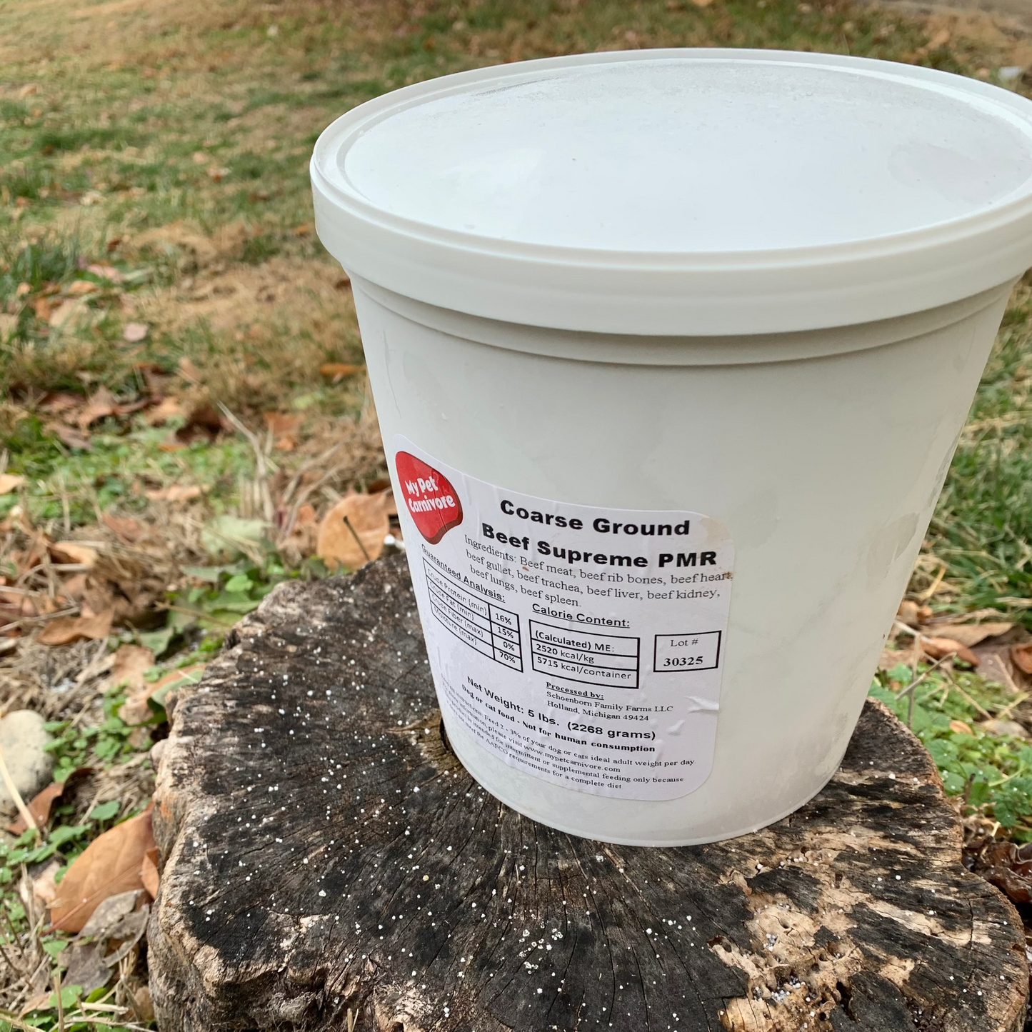 5 LB. Coarse Ground Beef Supreme PMR