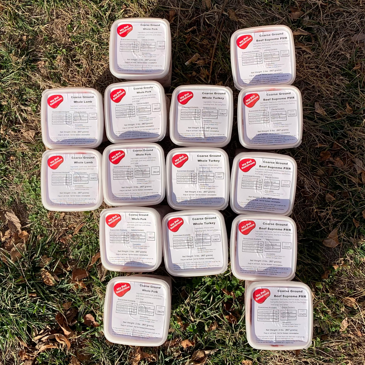 Lamb, Turkey, Pork, Beef Bundle + Free Shipping