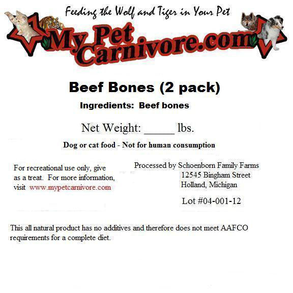 Beef Bones-2 pack