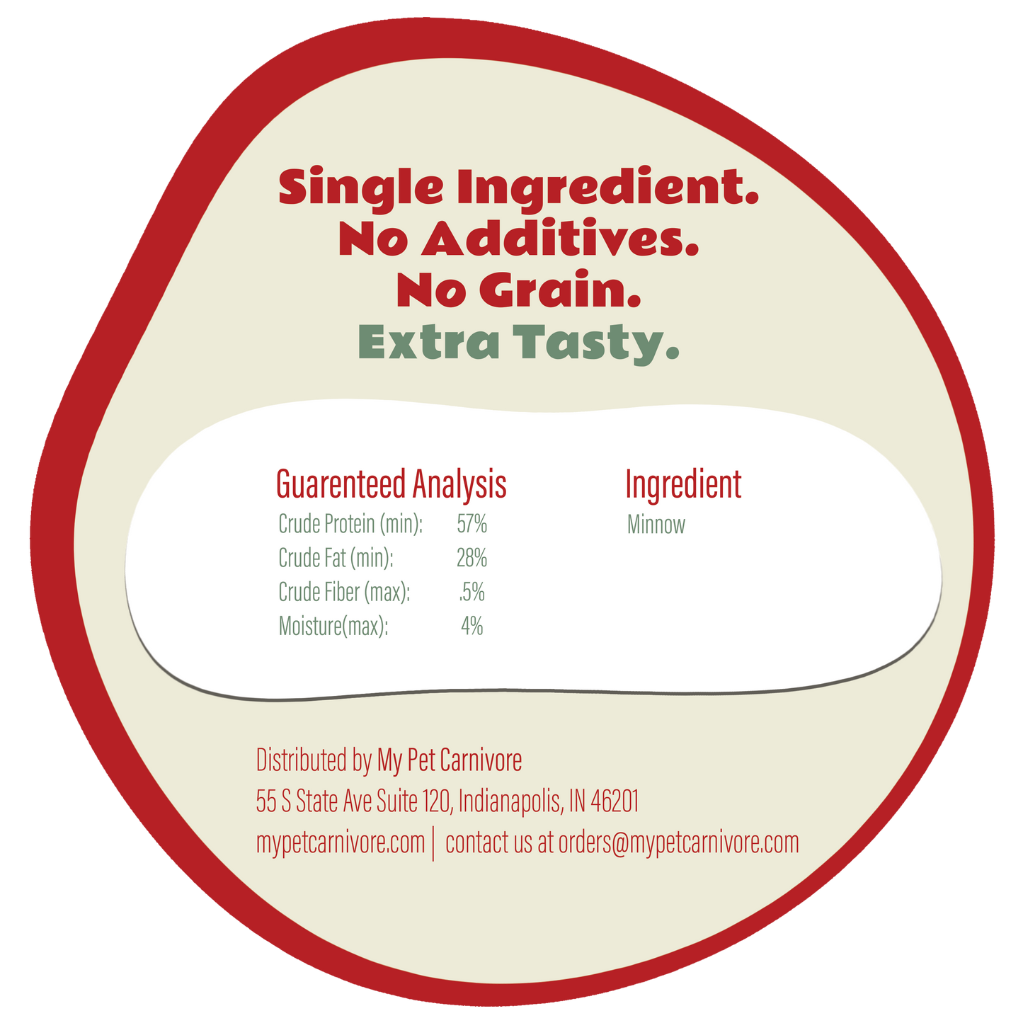 Freeze Dried Minnows - 1 oz