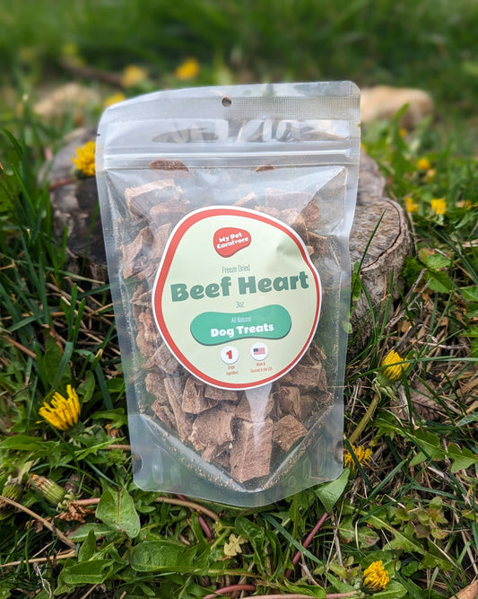 Freeze-Dried Beef Heart-3 oz.