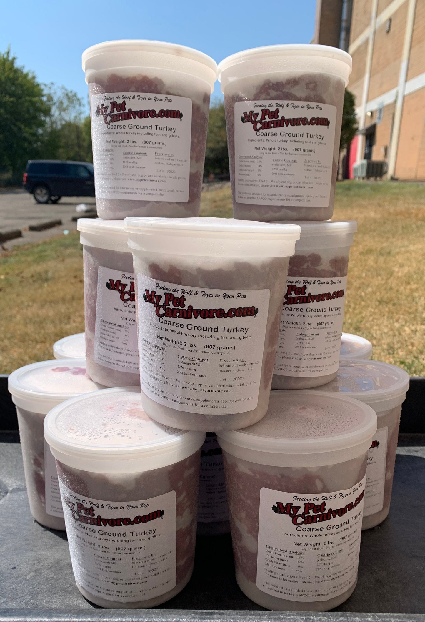 Coarse Ground Turkey Box (30lbs) + Free Shipping