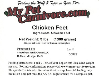 Chicken Feet-3 LB.