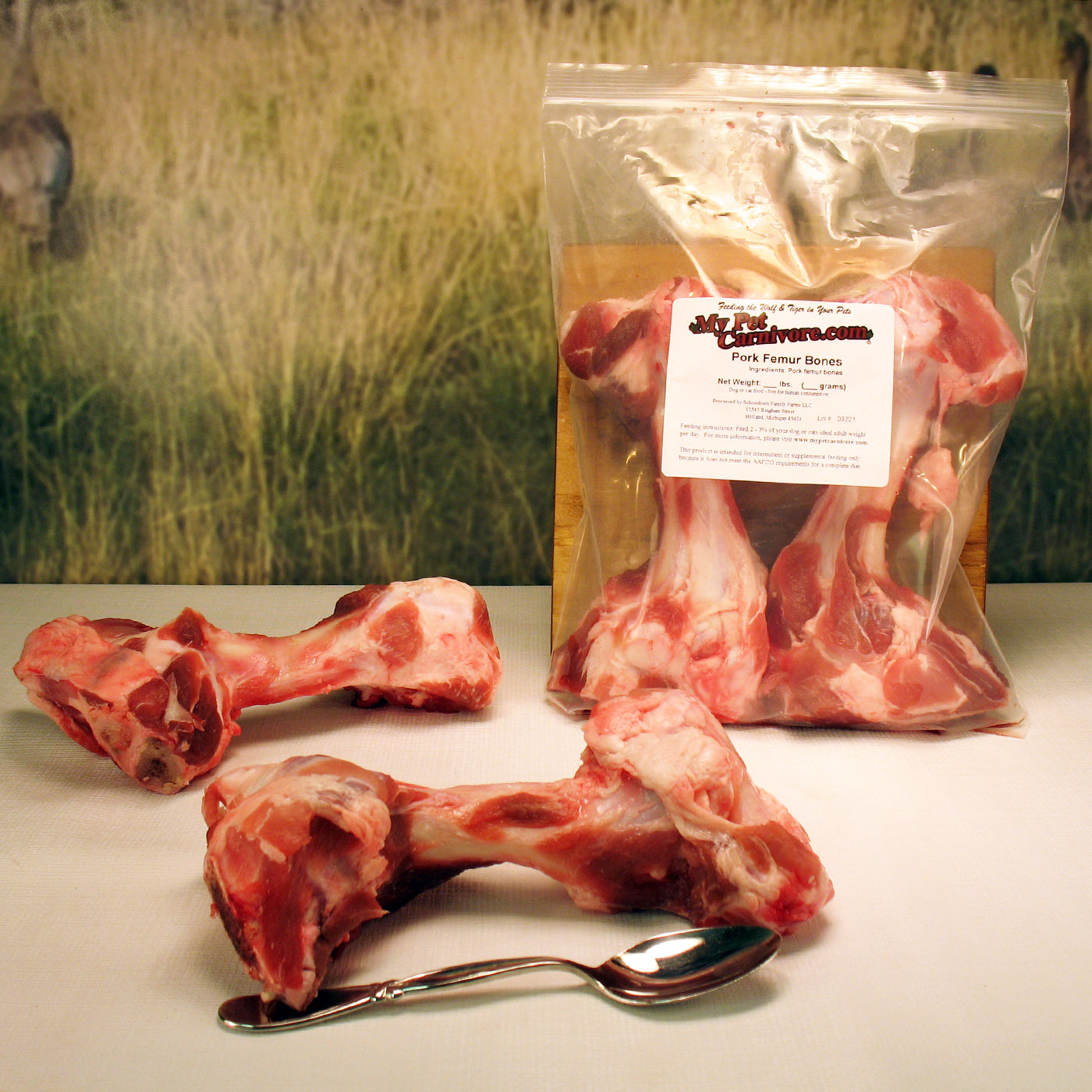 Pork Femur Bones-2 pack