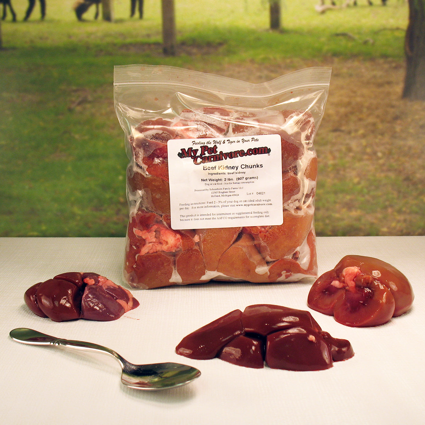 Beef Kidney Chunks-2 LB.