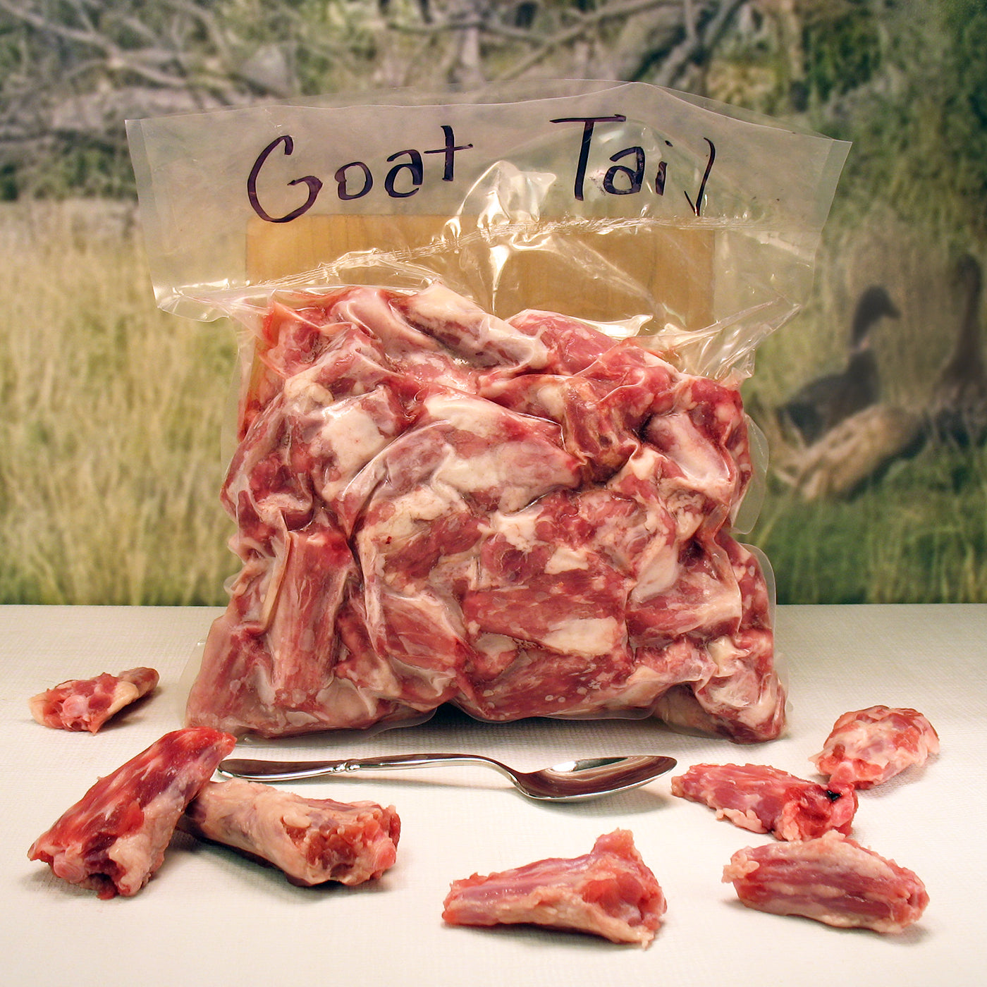 Whole Goat Tails-5 LB.