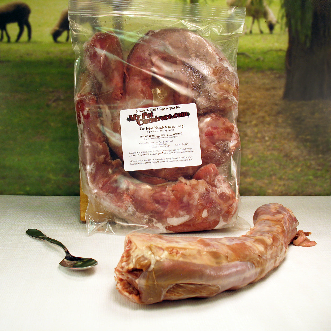 Whole Turkey Necks-3 pack