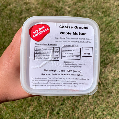Coarse Ground Whole Mutton-2 LB.