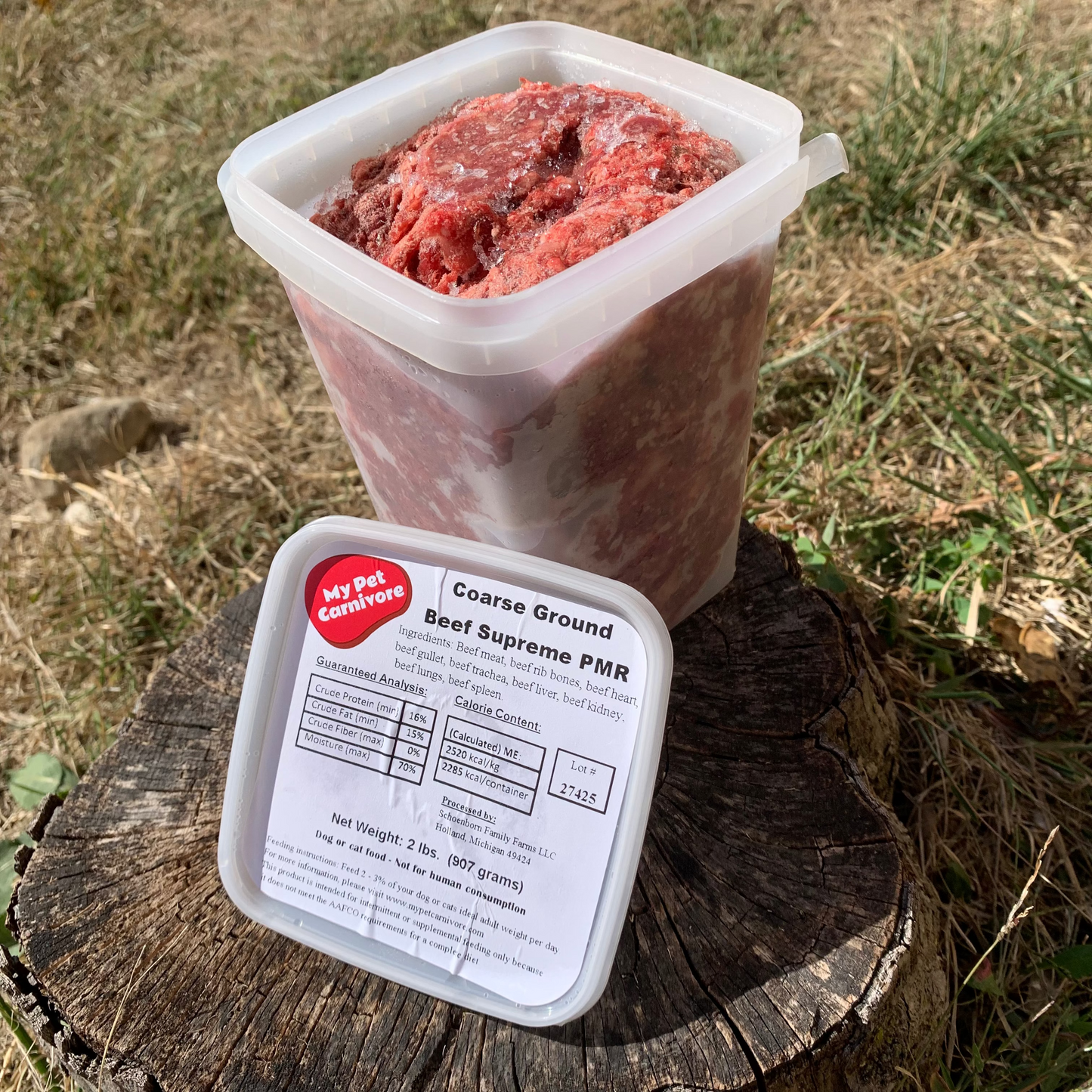 Coarse Ground Beef Supreme PMR - 2 LB.