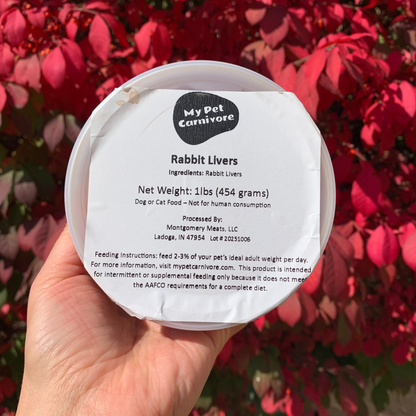 Rabbit Liver – 1 LB