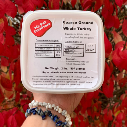 Coarse Ground Whole Turkey-2 LB.