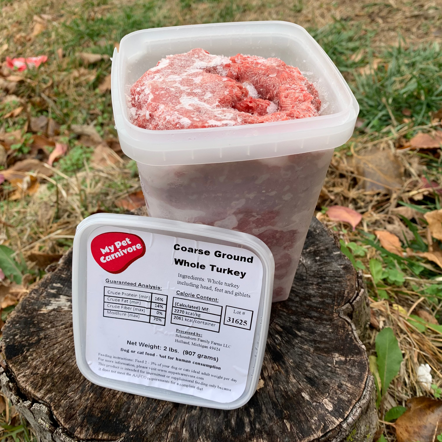 Coarse Ground Whole Turkey-2 LB.