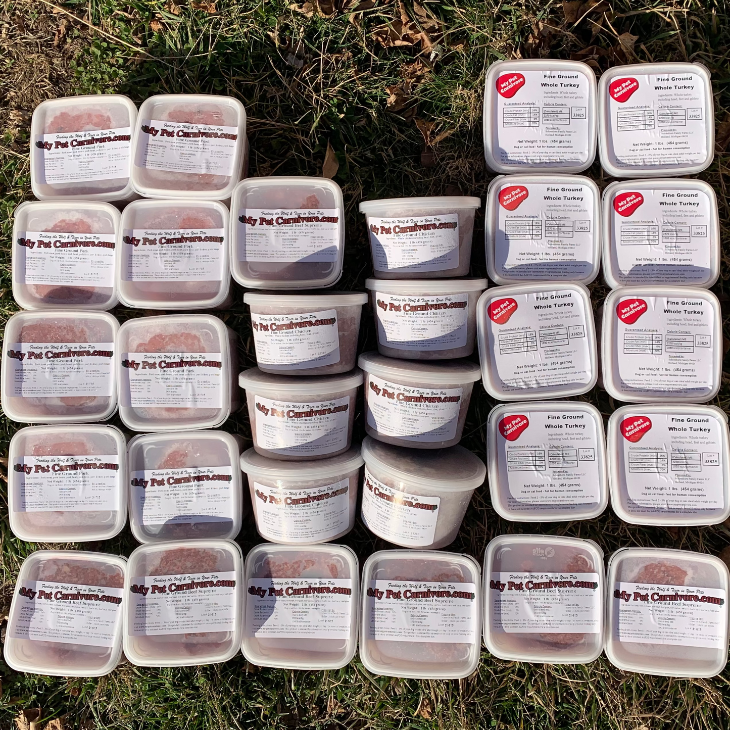 4 Most Popular Protein Bundle - Fine Grind + Free Shipping