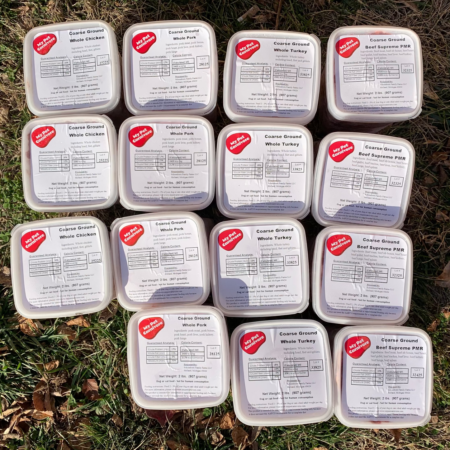 4 Most Popular Protein Bundle - Coarse Ground + Free Shipping