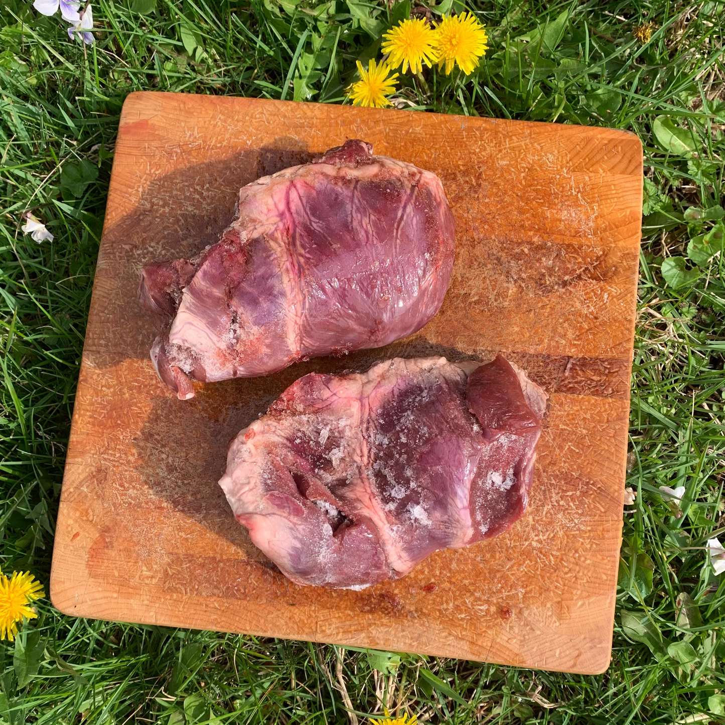 Pork Heart Chunks-2 LB.