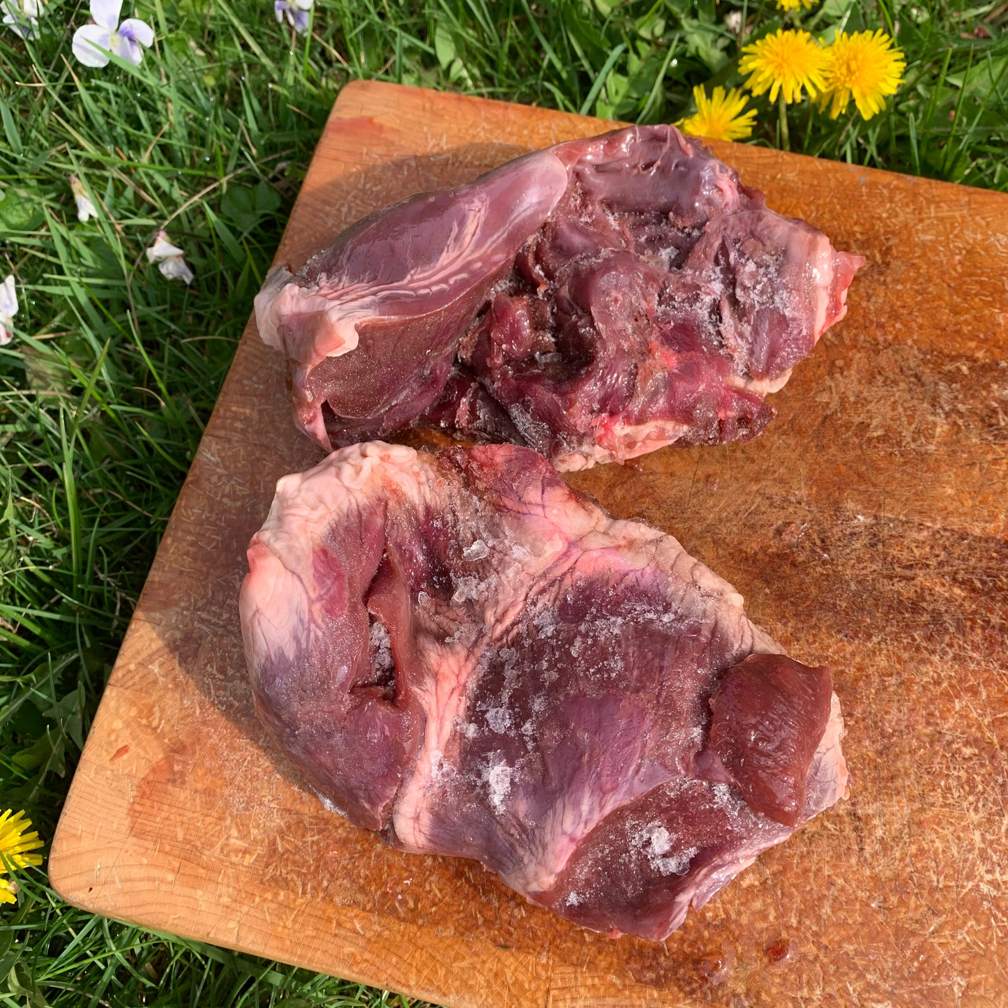 Pork Heart Chunks-2 LB.