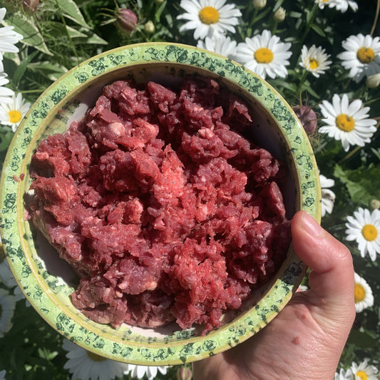 Fine Ground Pork Heart-1 LB