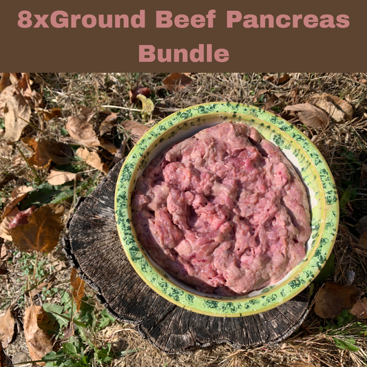 Ground Beef Pancreas Bundle + Free Shipping