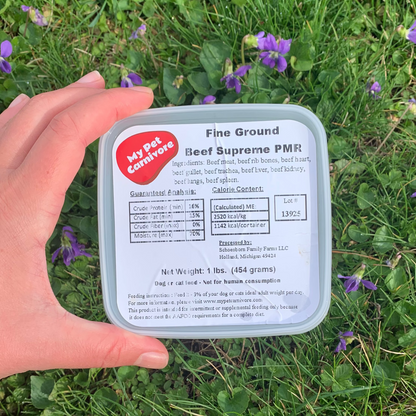 Fine Ground Beef Supreme PMR - 1 LB