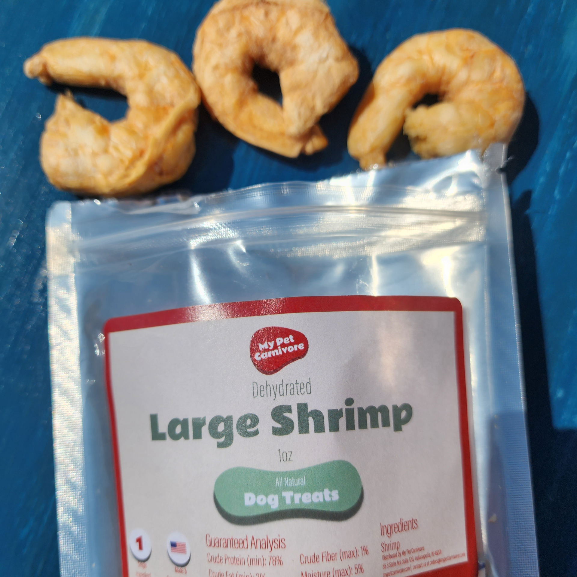 Freeze-Dried Large Shrimp - 1 oz – My Pet Carnivore