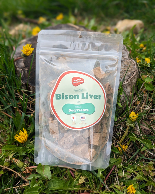 Freeze-Dried Bison Liver- 3 oz.