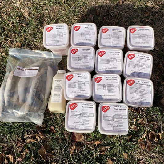 4 Most Popular Protein Bundle + Raw Goat Milk & Sardines + Free Shipping
