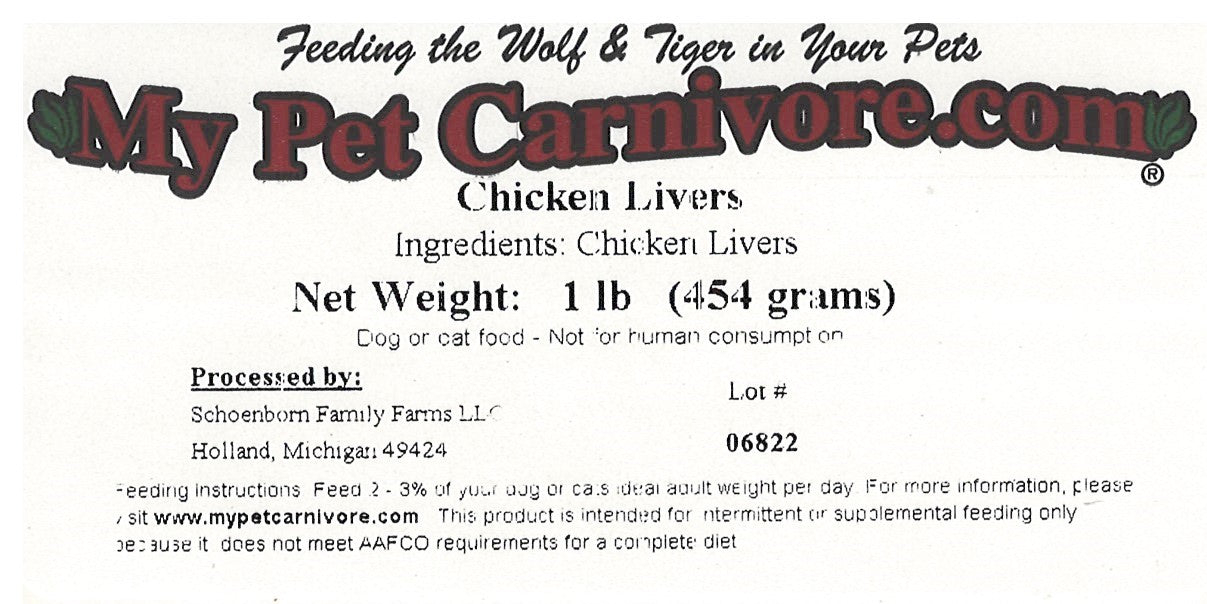 Chicken Livers-1 LB.