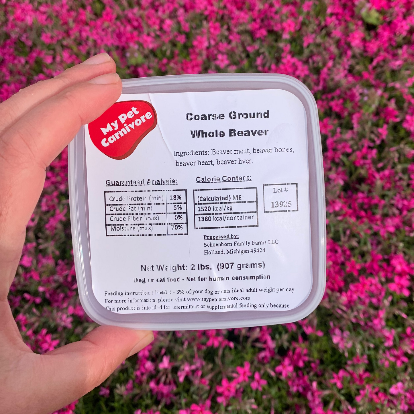 Coarse Ground Whole Beaver-2 LB.