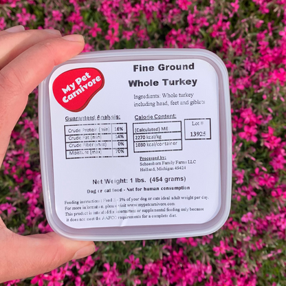 Fine Ground Whole Turkey-1 LB.