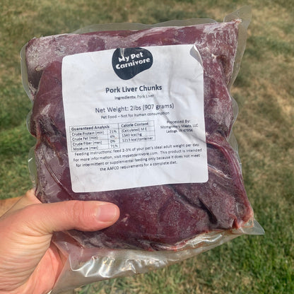 Pork Liver Chunks-2 LB.