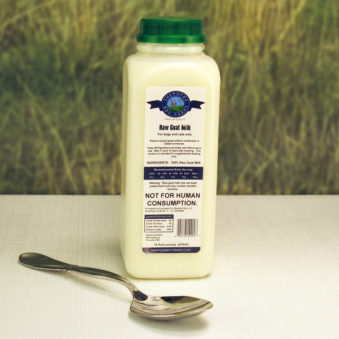 16 fl oz-Unpasteurized Goat Milk (Pint)